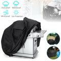 Gustave Grill Cover 57 Inch Waterproof Barbecue BBQ Cover for weber, Brinkmann, Char Broil, Holland and Jenn Air, UV & Dust & Water Resistant, Rip Resistant