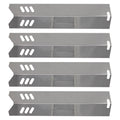4-Pack BBQ Grill Heat Shield Plate Tent Replacement Parts for Dyna-glo DGB495SDP-D - Compatible Barbeque Stainless Steel Flame Tamer, Guard, Deflector, Flavorizer Bar, Vaporizer Bar, Burner Cover 15