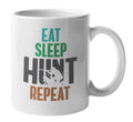 Eat Sleep Hunt Repeat Coffee & Tea Mug Cup or Stuff for Hunting Supplies (11oz)