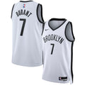 Unisex Nike Kevin Durant White Brooklyn Nets Swingman Jersey - Association Edition