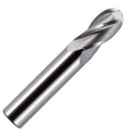 19/64 Diameter 4 Flute Single End Ball 30¡ã Carbide End Mill , 13/16Length of Cut, 5/16 Shank, 2-1/2 OAL