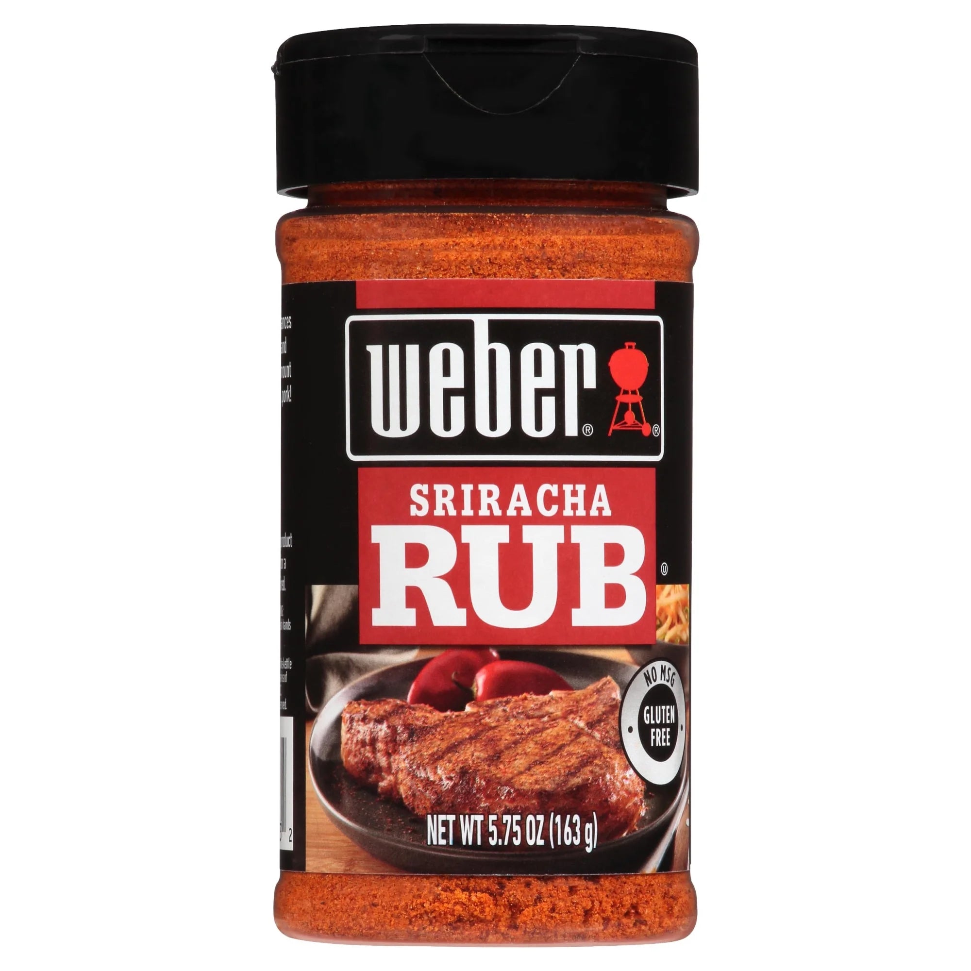 Weber 1150413 Sriracha BBQ Rub, 5.75 oz. - Quantity 6