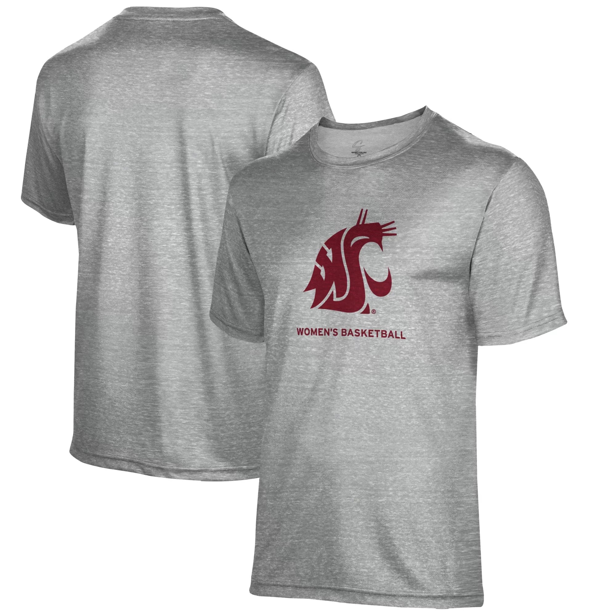 Men's Gray Washington State Cougars Women's Basketball Name Drop T-Shirt
