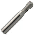 1/2 Diameter 2 Flute Single End Ball 30¡ã Carbide End Mill End X-Long, 3Length of Cut, 1/2 Shank, 6 OAL
