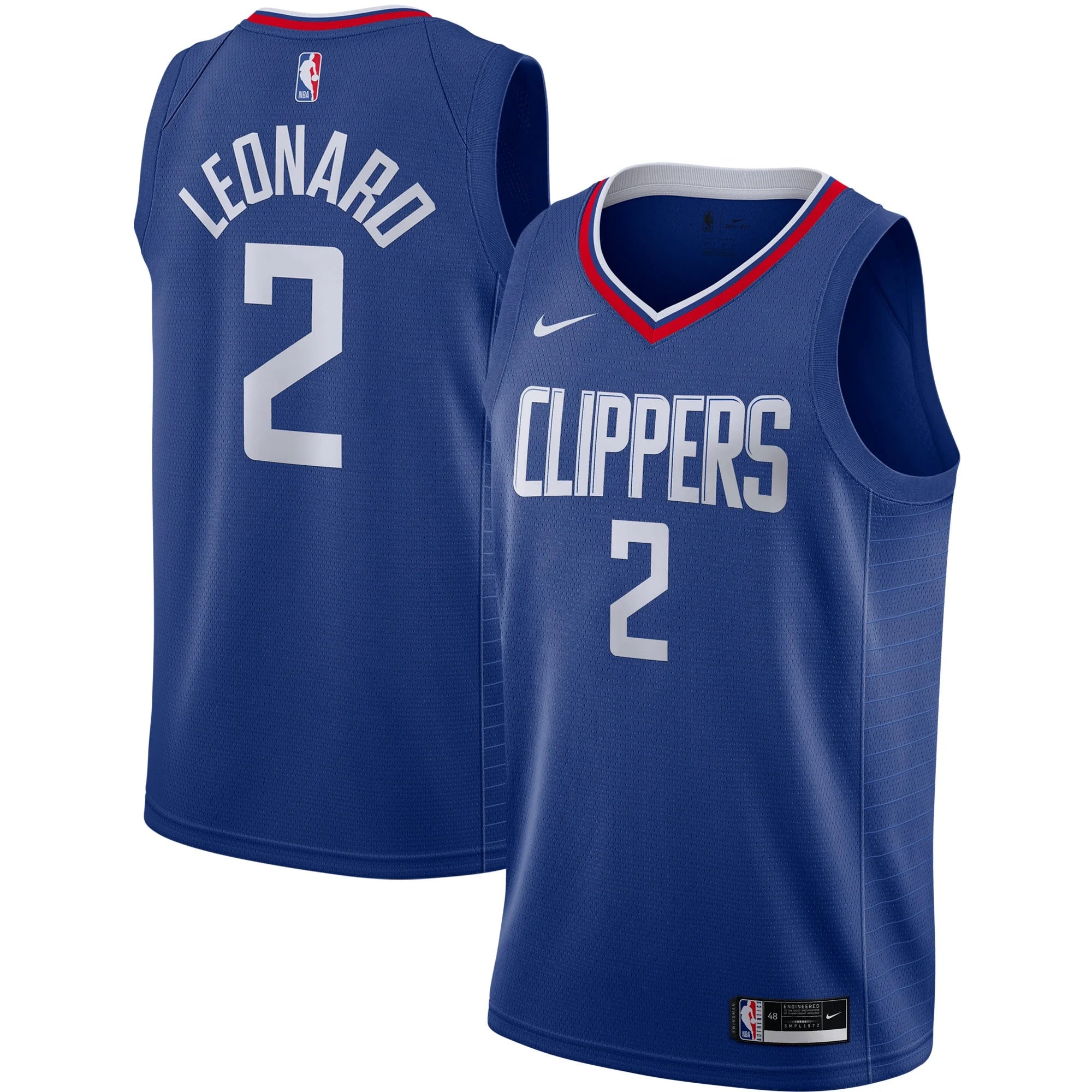 Men's Nike Kawhi Leonard Royal LA Clippers Swingman Jersey - Icon Edition