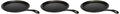 Lodge - L9OG3 10.5 Cast Iron Round Griddle Pan Pkg of 3