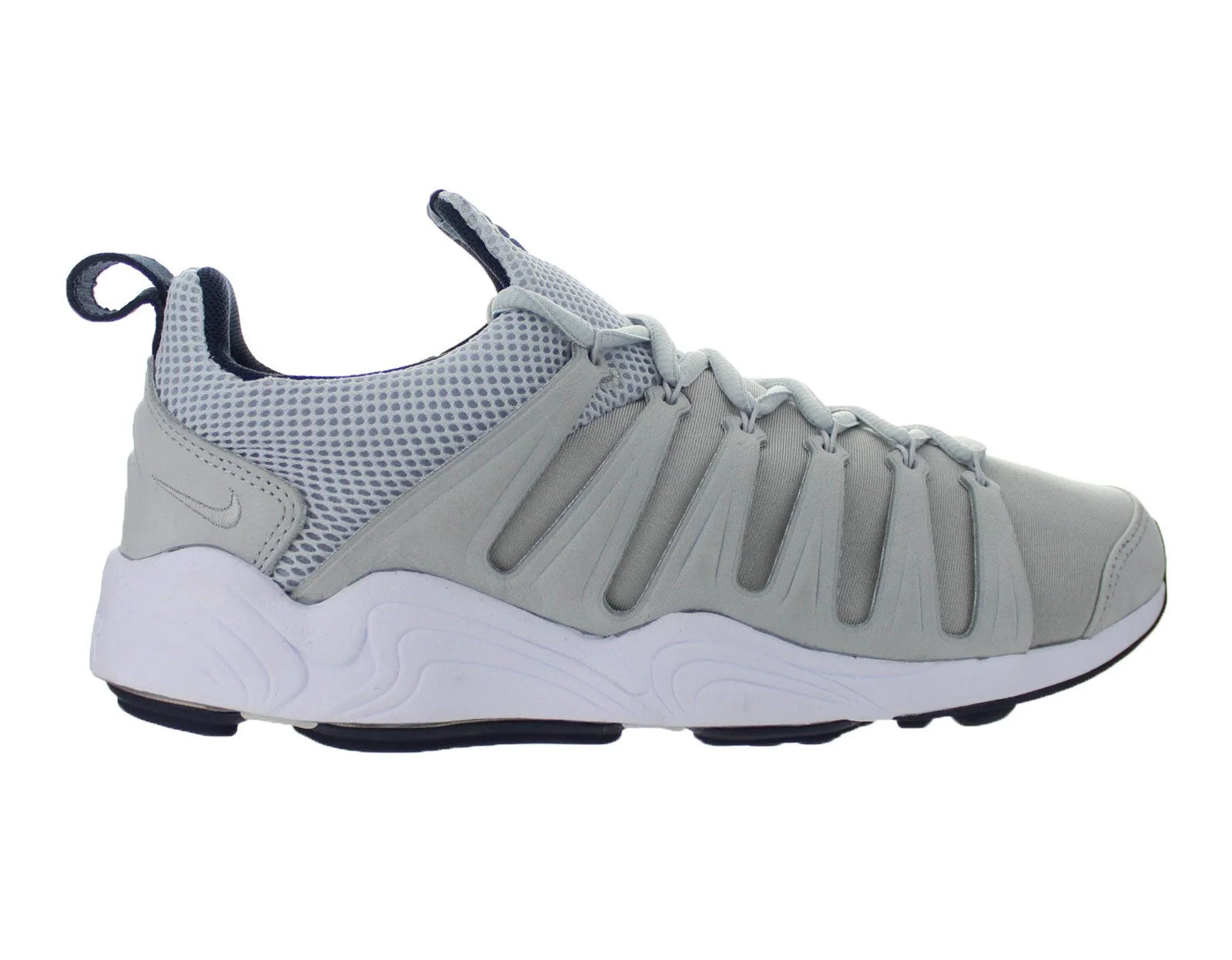 Mens Nike Air Zoom Spirimic Metallic Platinum Black White 881983-002