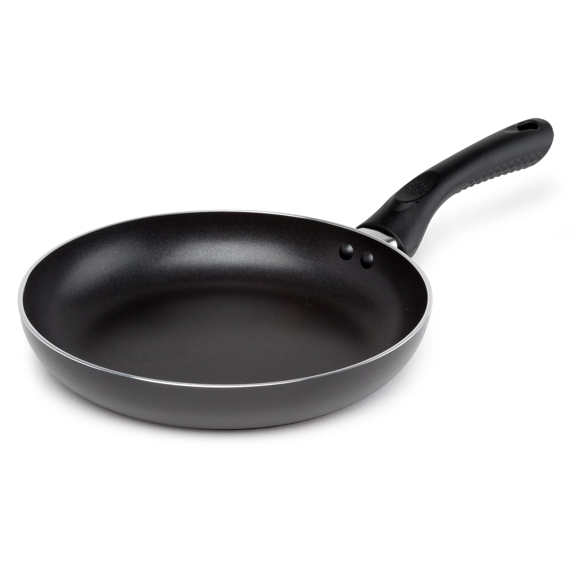 Ecolution Evolve Non-Stick Frying Pan, Dishwasher Safe, Silicone Handle, Even Heating, 9.5 Inch, Black
