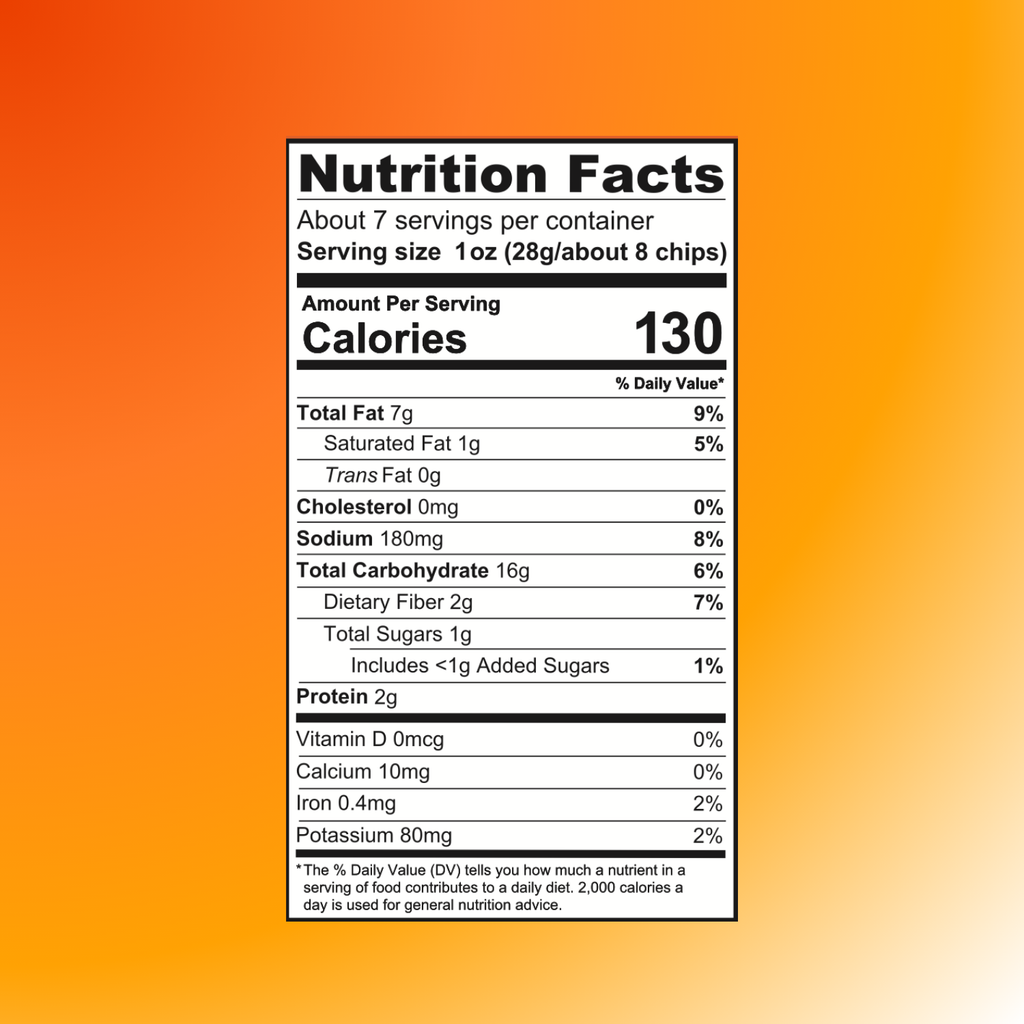 Nacho Tortilla Chips