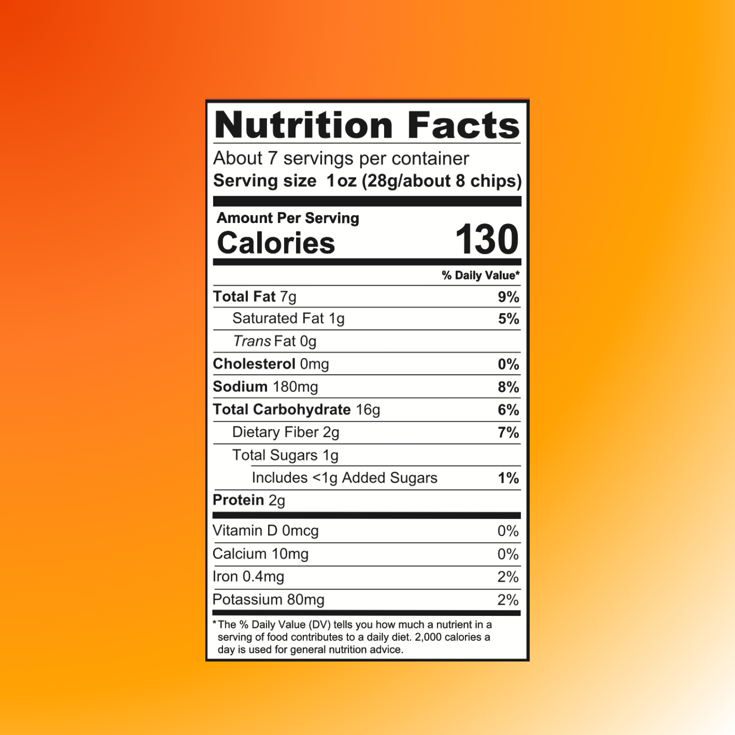 Nacho Tortilla Chips