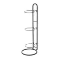 Tnarru Basketball Ball Storage Rack Balls Storage Rack 3 Layer Saving Ball Shelf for Outdoor Indoor Football Volleyball