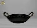 ProudlyIndia Cast Iron Kadai, Kadhai, Indian Kadai, 8 inch handmade Kadai, Karahi Wok, Indian Karahi, Iron Frying Pan, Best Kadai To Buy