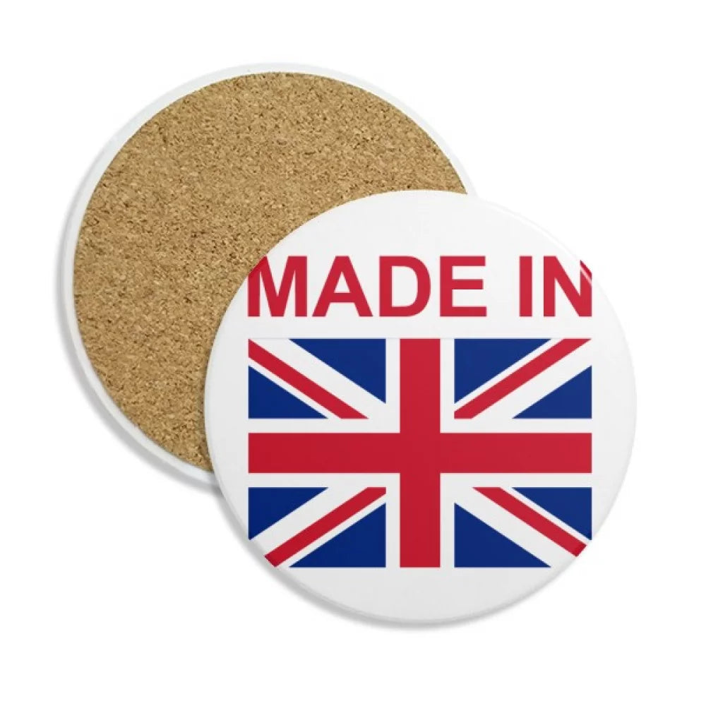 United Kingdom Country Love Coaster Cup Mug Tabletop Protection Absorbent Stone