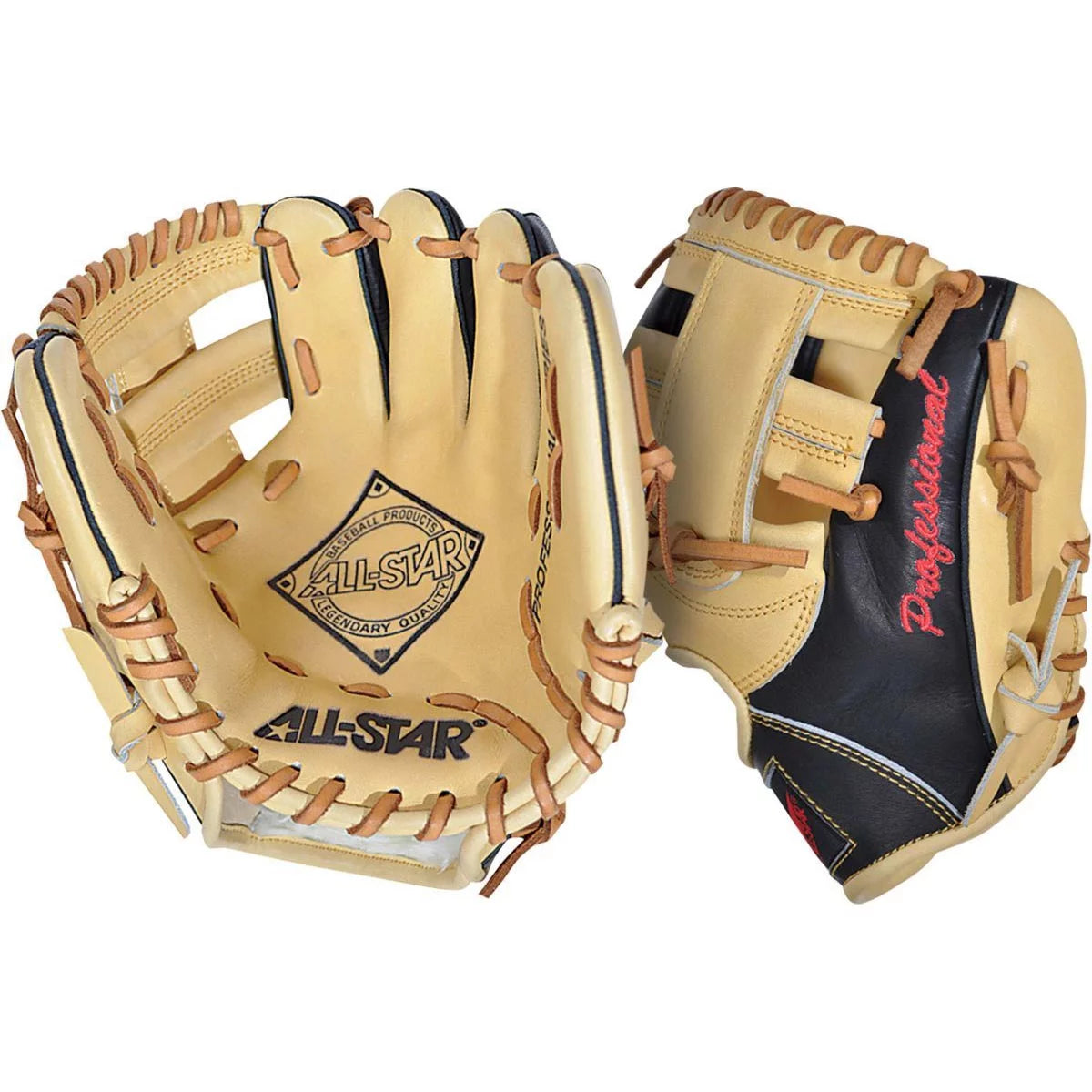 All-Star 9.5 FG100TM Series Training Baseball Glove, Right Hand Throw