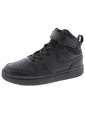 Nike Boys Court Borough Mid 2 Leather Sneakers Athletic Shoes