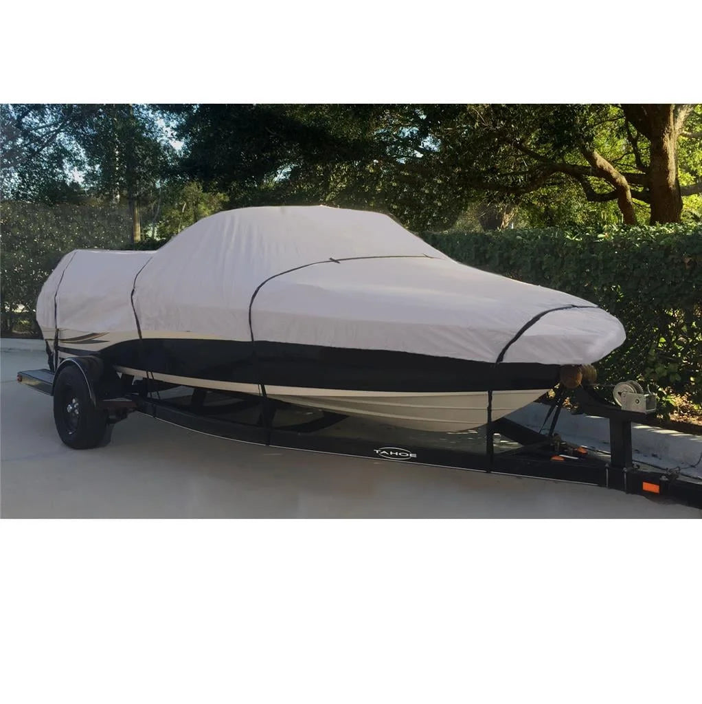 BOAT COVER Compatible for SEABREEZE 1850 SURF RIDER O/B 1972-1973 STORAGE, TRAVEL, LIFT