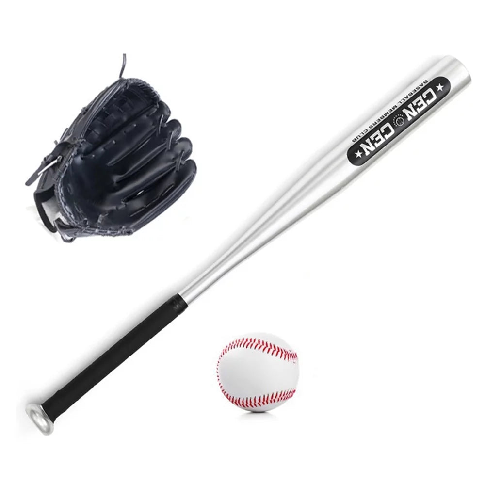 Easton Baseball Kit 25in Aluminum Alloy Bat, 10.5in PVC Glove, and Baseball Portable and Convenient Storage Bag Included
