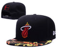 Miami-heat Basketball Cap Pro League Hat Adjustable Flat Cap