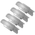 Set of Four Stainless Steel Replacement Heat Plates for Dyna-Glo Bbq Grill models DGB494SPB, DGB495SDP, DGP495SDP-D, DGF493BNP, DGB495, DGB515, DGB610, DGF493, DGF510, DGF600