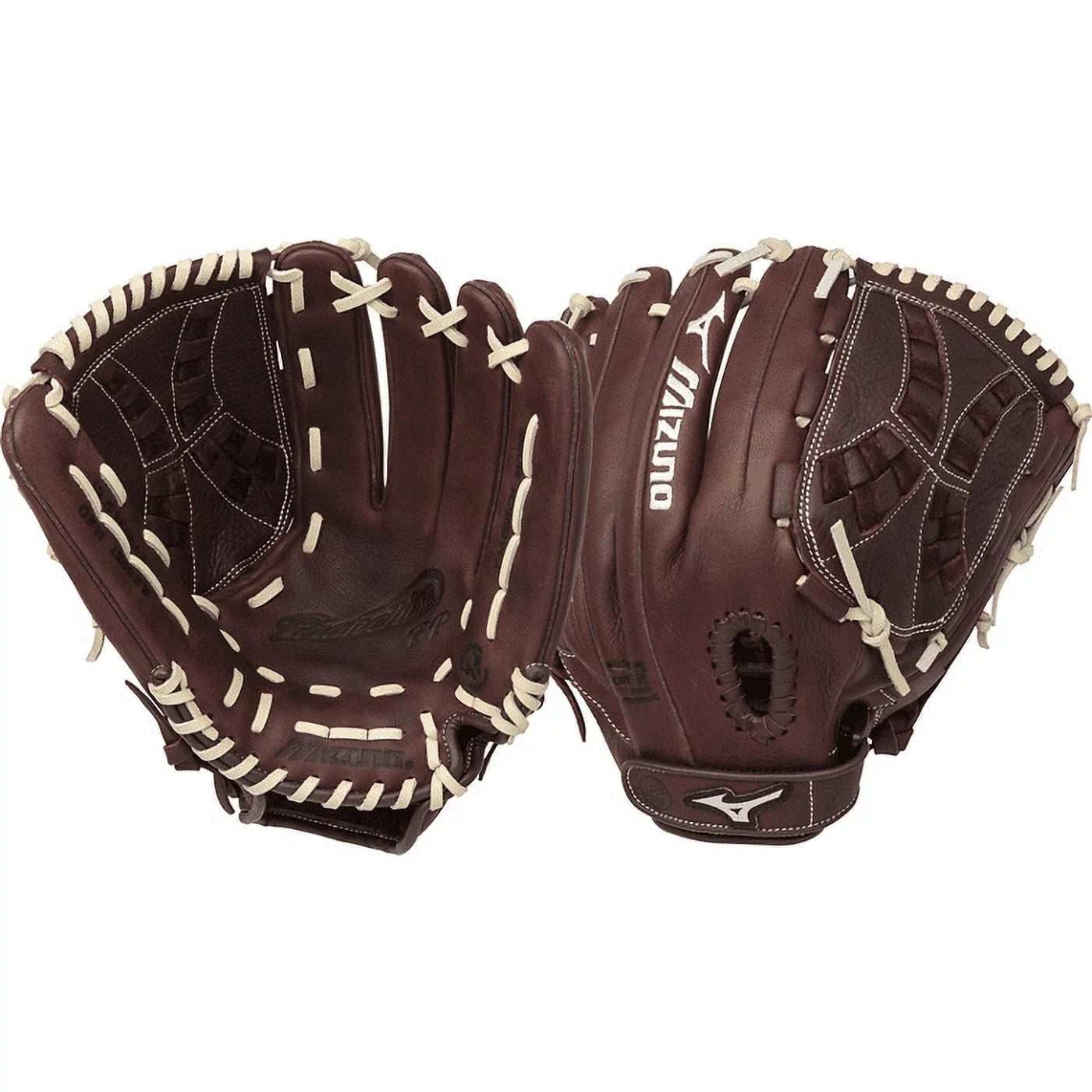 Mizuno Frachise Series Fastpitch Softball Glove 12.5, Size 12.5, Left Hand: Coffee-Cork (F887)