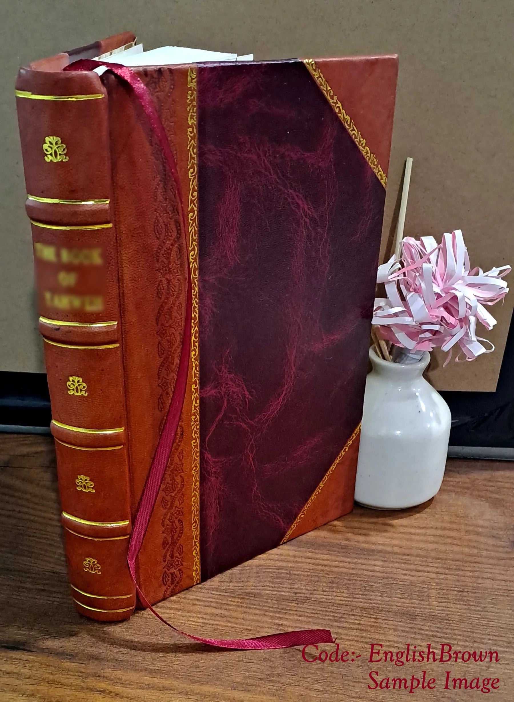 The registration manual, comprising the Indian registration act, 1866, and ... [LEATHER BOUND]