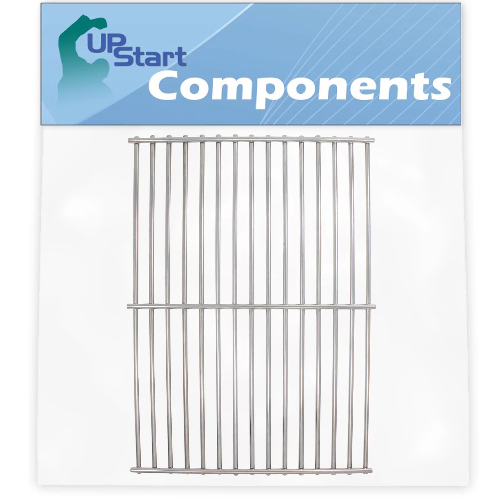 BBQ Grill Cooking Grates Replacement Parts for Charbroil 463257010 - Compatible Barbeque Grid 18 1/4