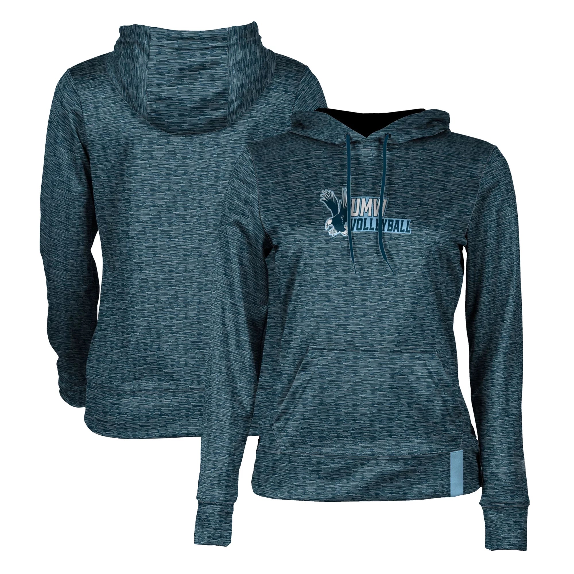 Women's ProSphere  Navy University of Mary Washington Eagles Volleyball Pullover Hoodie