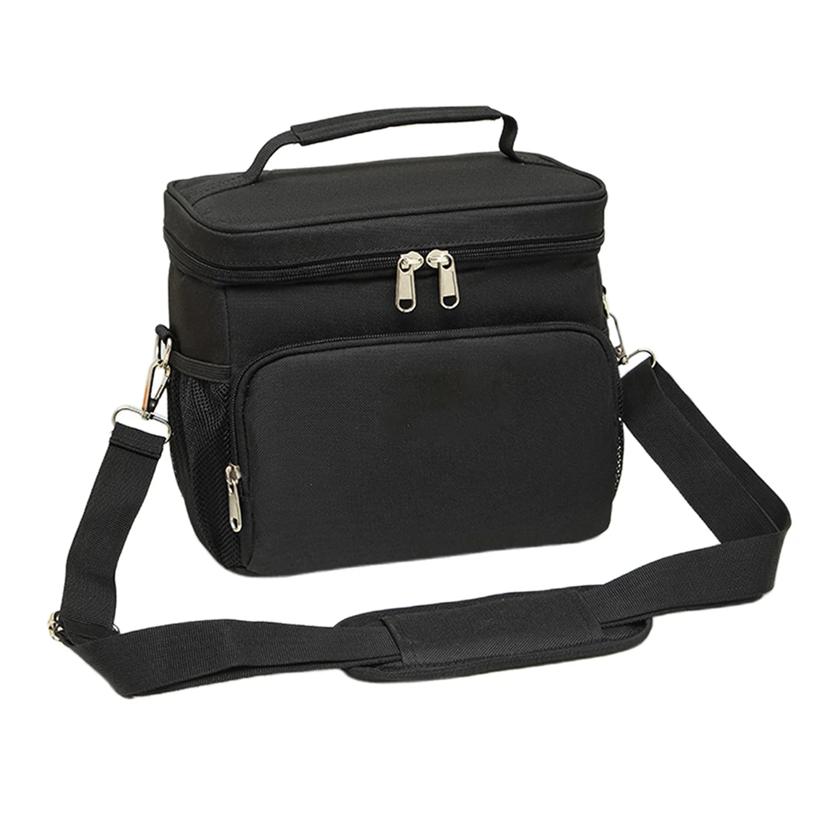 Large Bag Insulated Bags Waterproof with Multi-Pockets Insulated Thermal Bag for Office - Black