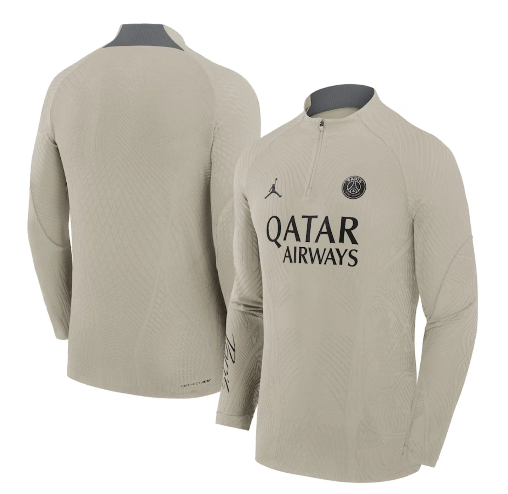 NIKE JORDAN X PARIS SAINT-GERMAIN STRIKE ELITE THIRD LONG SLEEVE-STONE SIZE MEDIUM DZO696-231
