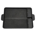Gongxipen 1PC Outdoor Camp Stove Baking Pan Rectangular Barbecue Plate Non-stick Bakeware