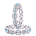 Ratnavali Jewels CZ Zirconia Rose Gold Tone Pink Diamond Indian Bangles Bollywood Jewelry Women