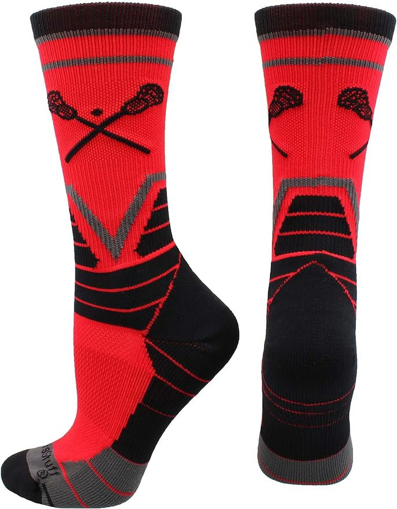 MadSportsStuff Lacrosse Victory Crew Socks