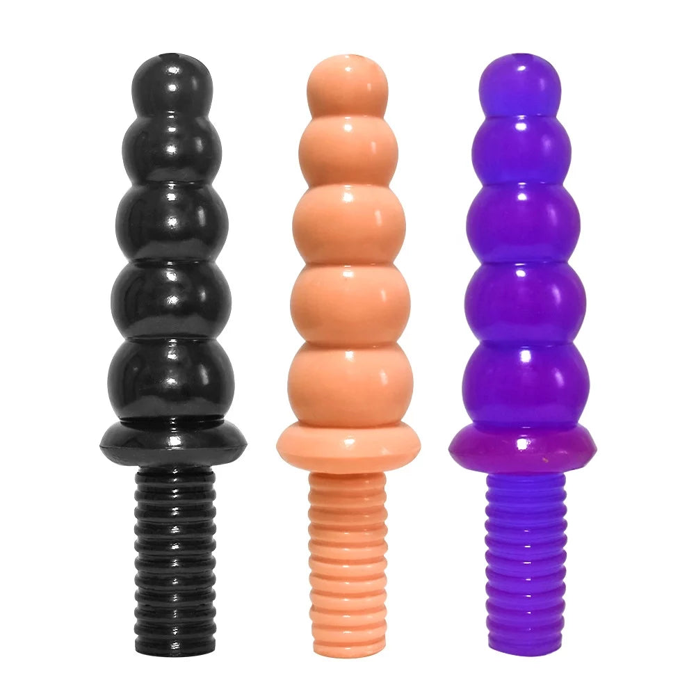 Anales Beads Super Soft Amal Beads and Perfect Size Anales Trainer Pleasure Massager Soft Anal Plug Set Advanced Toys for Women Men BQ3