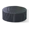 Waterproof Windproof Round Patio Furniture Covers, Large Outdoor Table Furniture Protection Covers for Garden Patio Round 73*73*43
