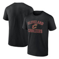 Men's Fanatics Branded Black Cleveland Cavaliers Victory Arch T-Shirt