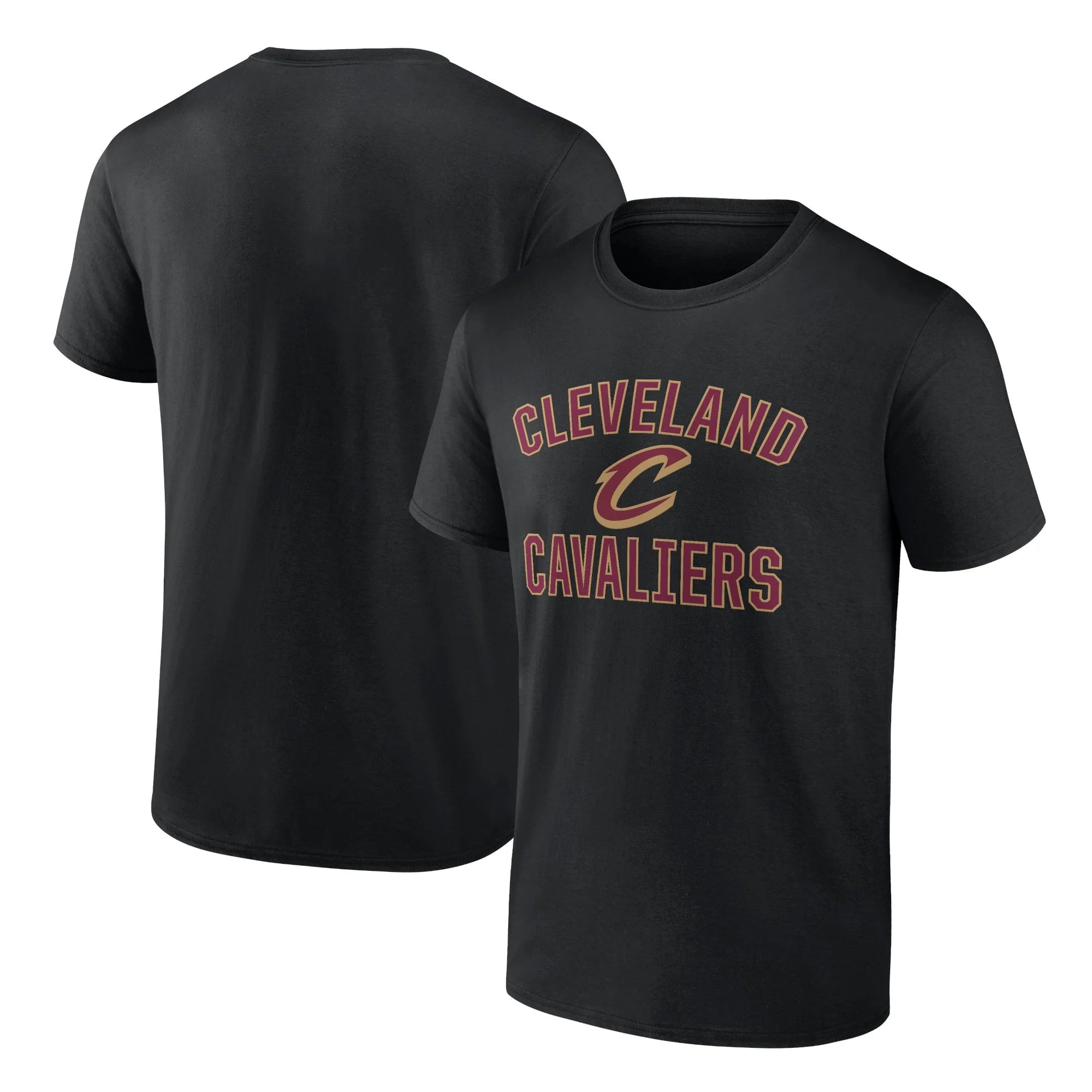 Men's Fanatics Branded Black Cleveland Cavaliers Victory Arch T-Shirt