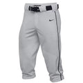 Nike BSBL Knicker Baseball Pants 3 1/4 Gray/Blue navy Youth Size (S)