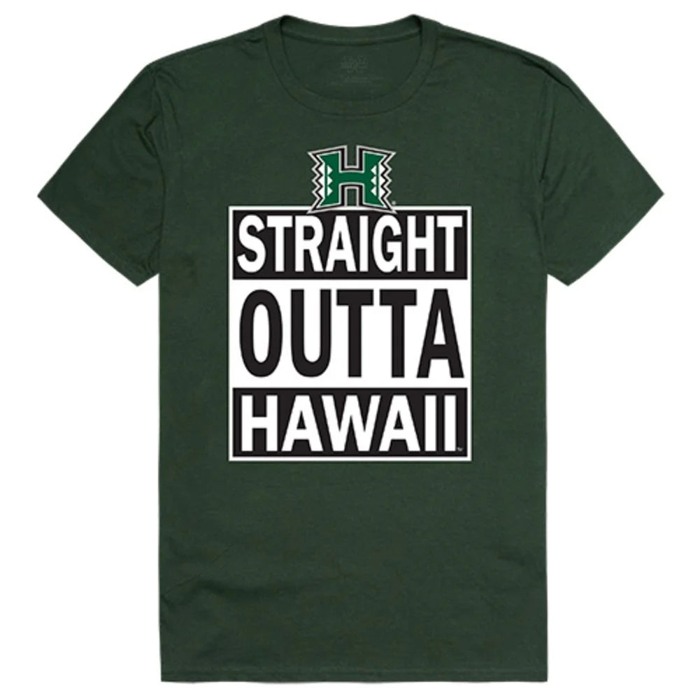 University of Hawaii Rainbow Warriors Straight Outta T-Shirt