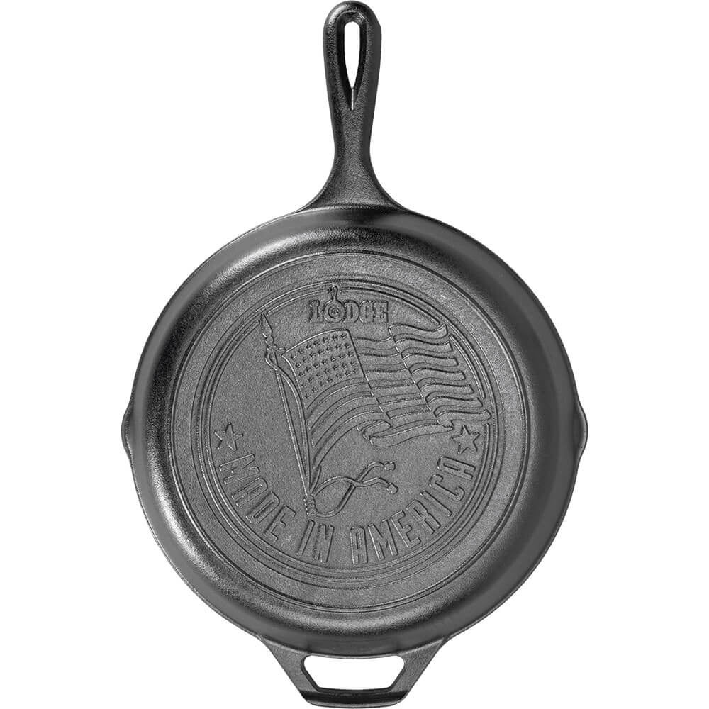 Lodge L8SKFLAGTS4 10.25 in.; Flag Skillet