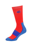 LIFT 23 Atacama Moisture Performance Socks (Comfort Compression Fit) (Uncle Sam (Marled 485 C), Medium (M 6-8 / W 6-10))