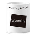 Wyong The United States Of America Toothbrush Mug Cup Cartoon Lovely Pen Holder