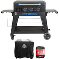 Pit Boss 10781 Portable 3-Burner Lift-Off Griddle, PB3BGD2 Bundle with Pit Boss Griddle Cover and 1 YR CPS Enhanced Protection Pack