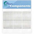 BBQ Grill Cooking Grates Replacement Parts for Brinkmann 810-9419-0 - Compatible Set of 3 Barbeque Grid