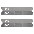 2-Pack BBQ Grill Heat Shield Plate Tent Replacement Parts for Dyna-glo Dyna-Glo DGF510SBP - Compatible Barbeque Stainless Steel Flame Tamer, Flavorizer Bar, Vaporizer Bar, Burner Cover 15