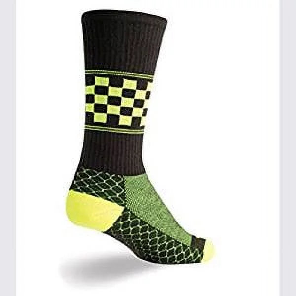 Socks - SockGuy - Lacrosse Padded LAX Chex Padded 8 L/XL Cycling/Running