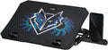 2022 Upgrade Laptop Cooling Pad, Laptop Cooler 2 Fans for 10-15.6 Inch Laptops, 5 Height Stands, 2 USB Ports