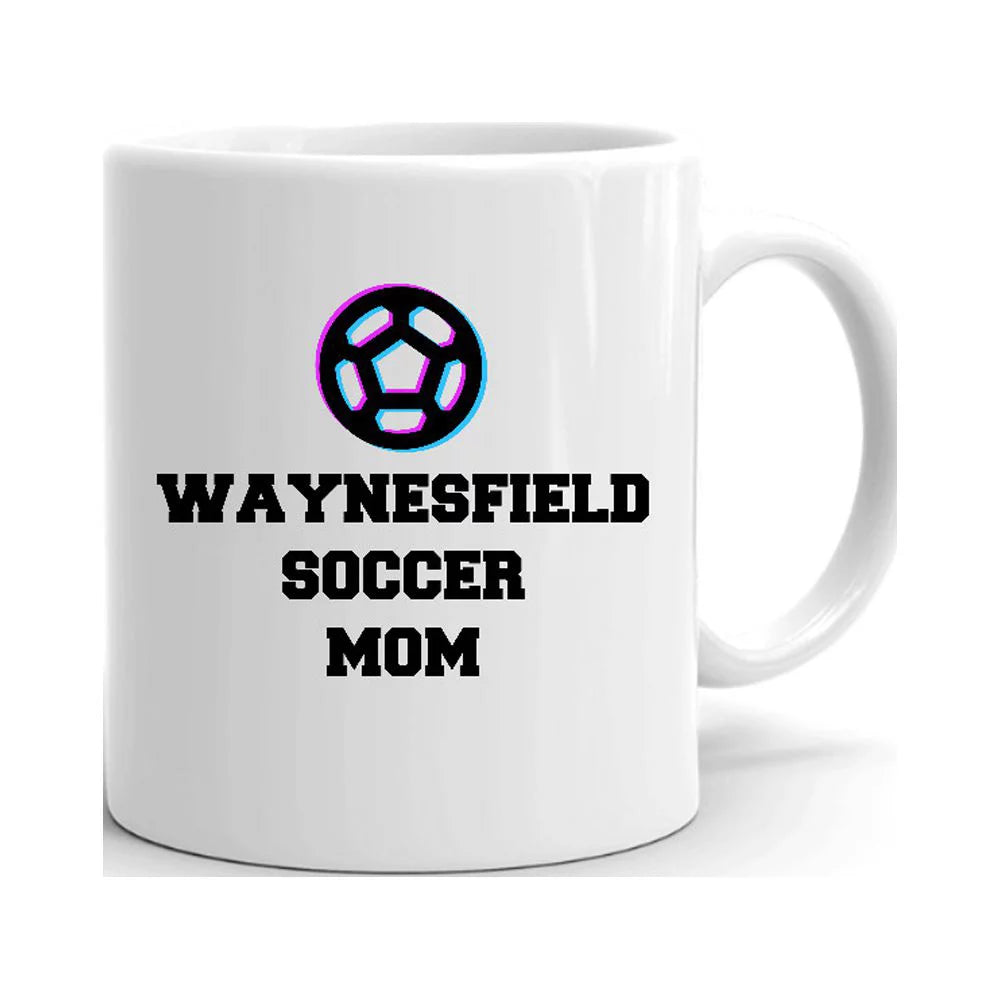 Tri Icon Waynesfield Soccer Mom Ceramic Dishwasher And Microwave Safe Mug By Undefined Gifts