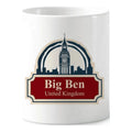 United Kingdom Country City Big Ben London UK Toothbrush Pen Holder Mug Cerac Stand Pencil Cup