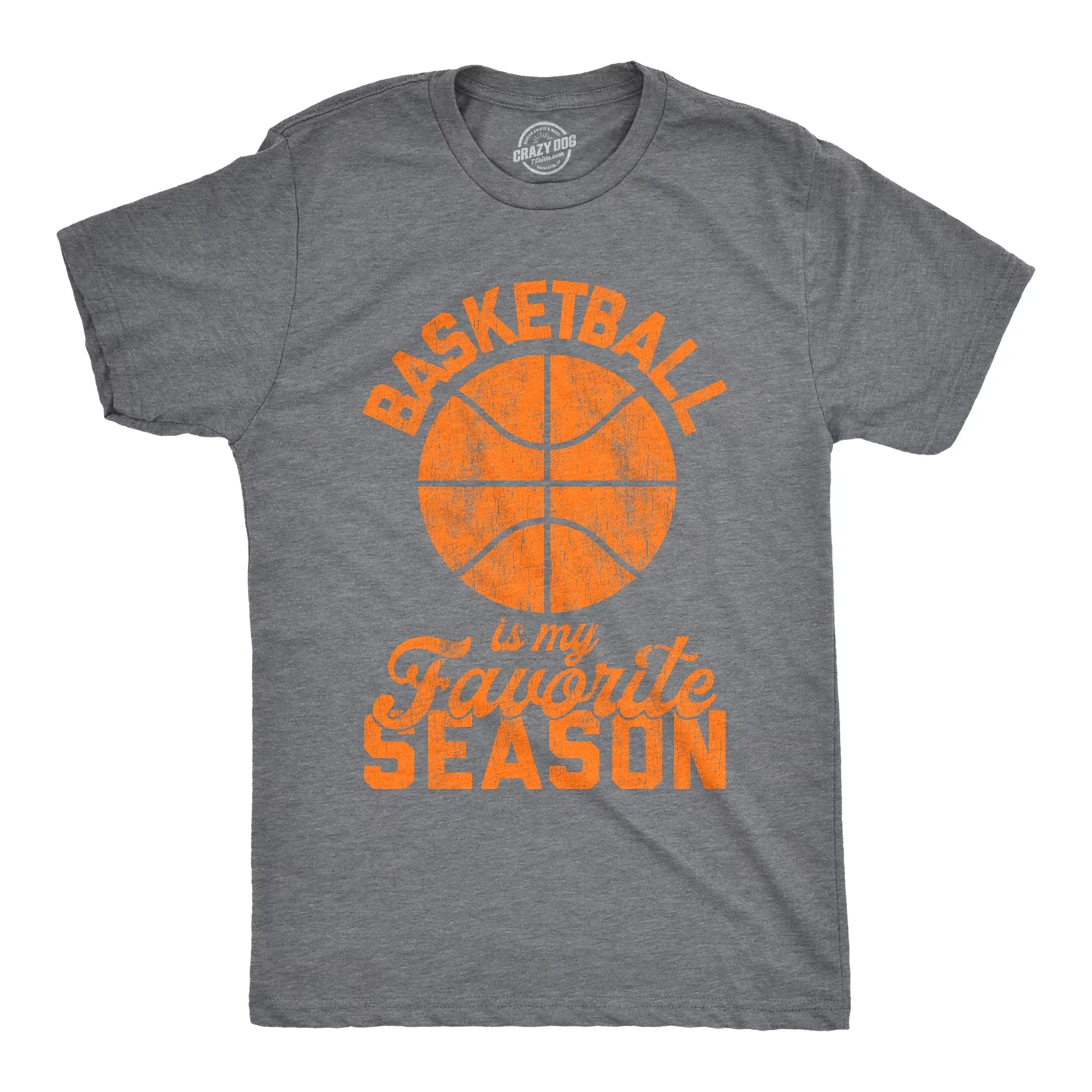 Mens Basketball Is My Favorite Season Tshirt Funny Hoops Sports Novelty Tee Graphic Tees