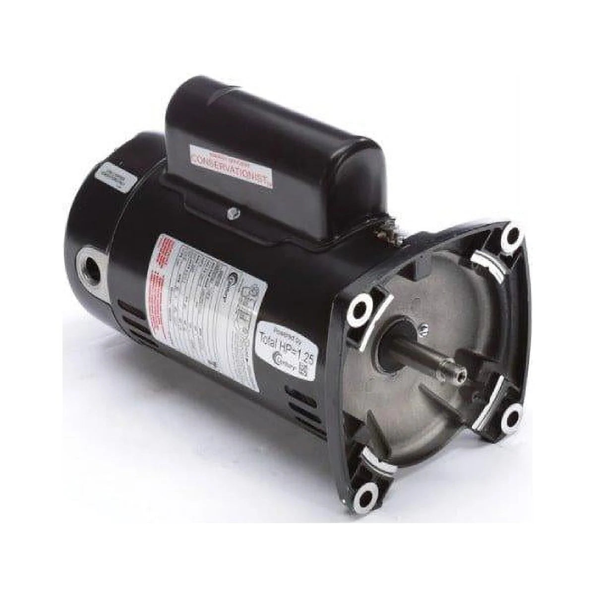 Century A.O. Smith 48Y Square Flange 1 HP Up-Rated Pool Filter Motor, 12.6/6.3A 115/230V UQC1102